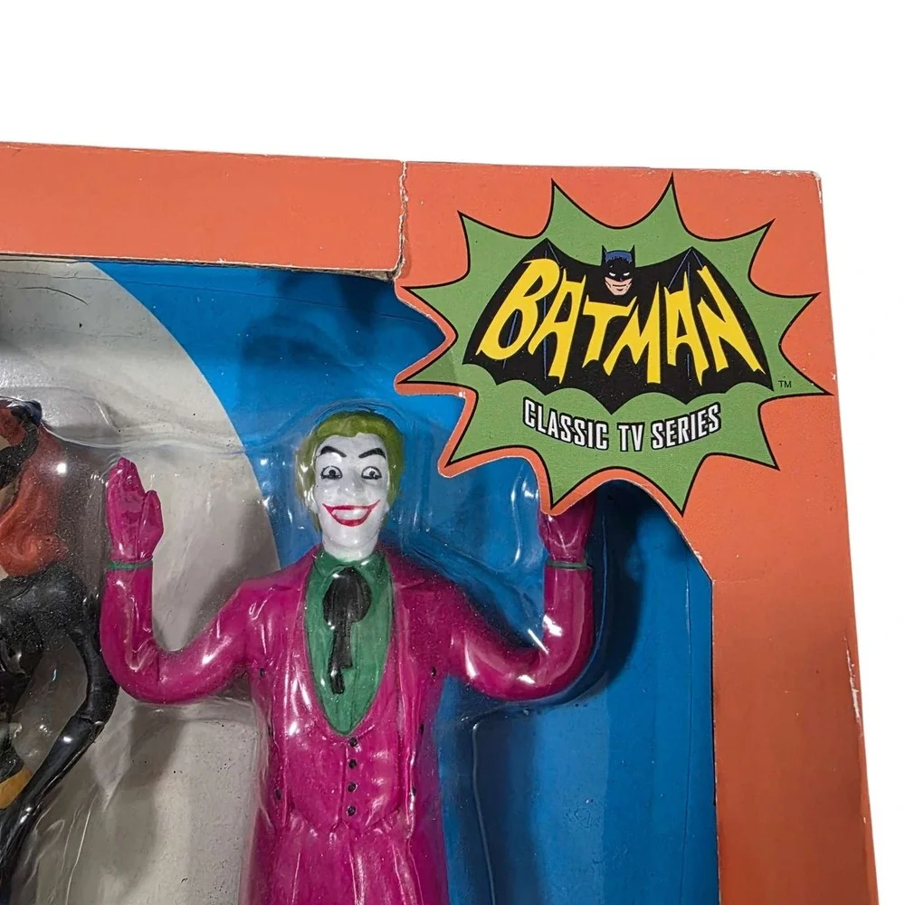 NIB Batman Bendable Figures The Penguin‎ Robin Batman Catwoman Joker Classic TV